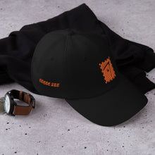 Load image into Gallery viewer, Hide and seek black and orange puzzle - Dad hat
