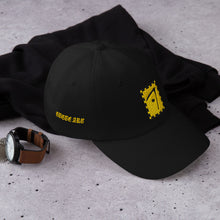 Load image into Gallery viewer, Hide and seek black and gold puzzle - Dad hat