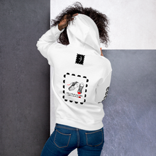 Load image into Gallery viewer, "Hot shoes" - pullover hoody - Life is black and white with a dash of red