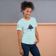 Load image into Gallery viewer, "Happy bag - blue" - Short-Sleeve Unisex T-Shirt