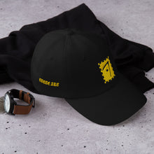 Load image into Gallery viewer, Hide and seek black and gold puzzle - Dad hat
