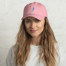 Load image into Gallery viewer, Aqua Teal Logo - Dad hat
