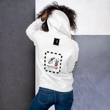 Load image into Gallery viewer, &quot;Hot shoes&quot; - pullover hoody - Life is black and white with a dash of red
